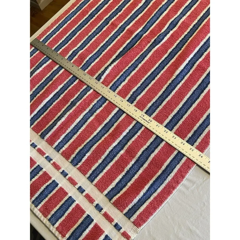 Ralph Lauren Bath Towels, Vintage 1990S Americana Flag Stripe Set Of Two